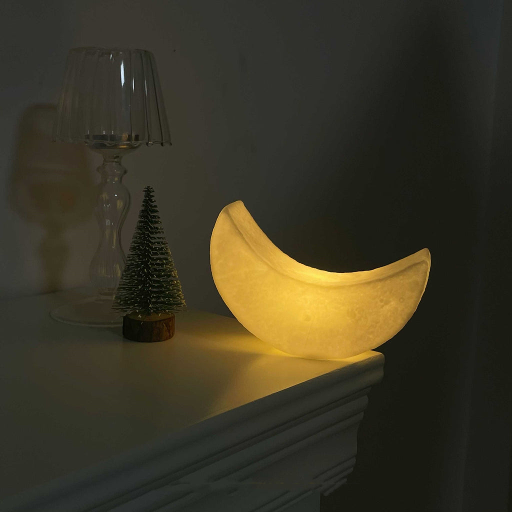 Moon Night Lamp Creative Bedroom Bedside Ambience Light