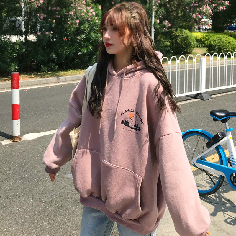 Velvet Thickening Tide Ins Early Autumn Jacket Winter Jacket