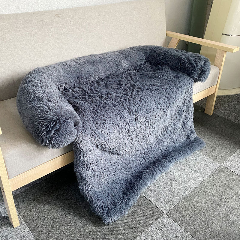 Detachable And Washable Kennel With Plush Blanket