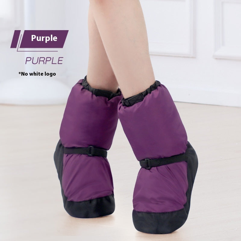 Winter Warm Ballet Shoes Female Practice Shoes