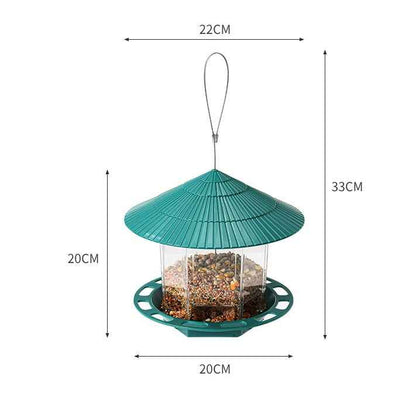 Parrot Cage with Feeder & Breeding Box - Amanluxe