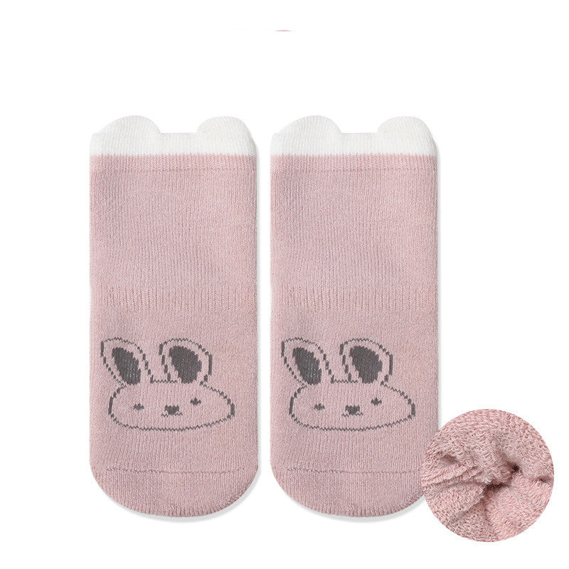 Autumn And Winter Thick Cartoon Towel Socks Baby Socks