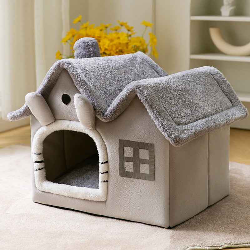 Foldable Dog House - Winter Villa Bed - Amanluxe