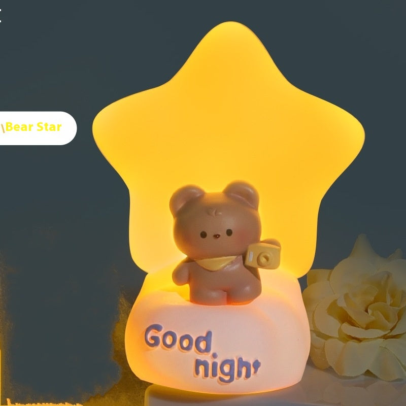 Creative Cute Moon Fairy Tale Small Night Lamp