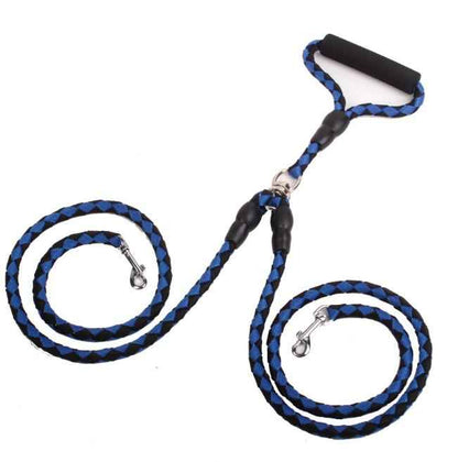 Double-Ended Dog Leash - Reflective Rope - Amanluxe