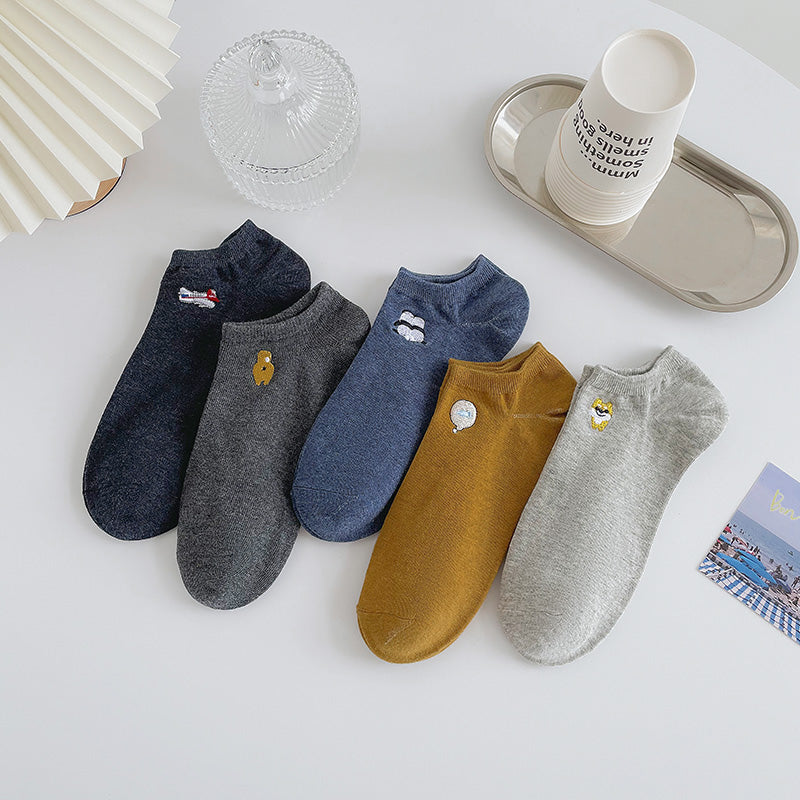 Men's Deodorant Socks Pure Cotton null