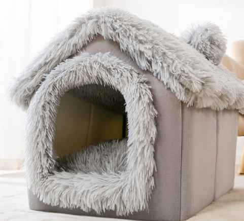 Foldable Dog House - Winter Villa Bed - Amanluxe