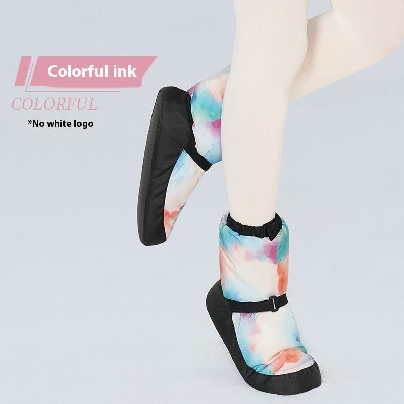 Winter Warm Ballet Shoes Female Practice Shoes