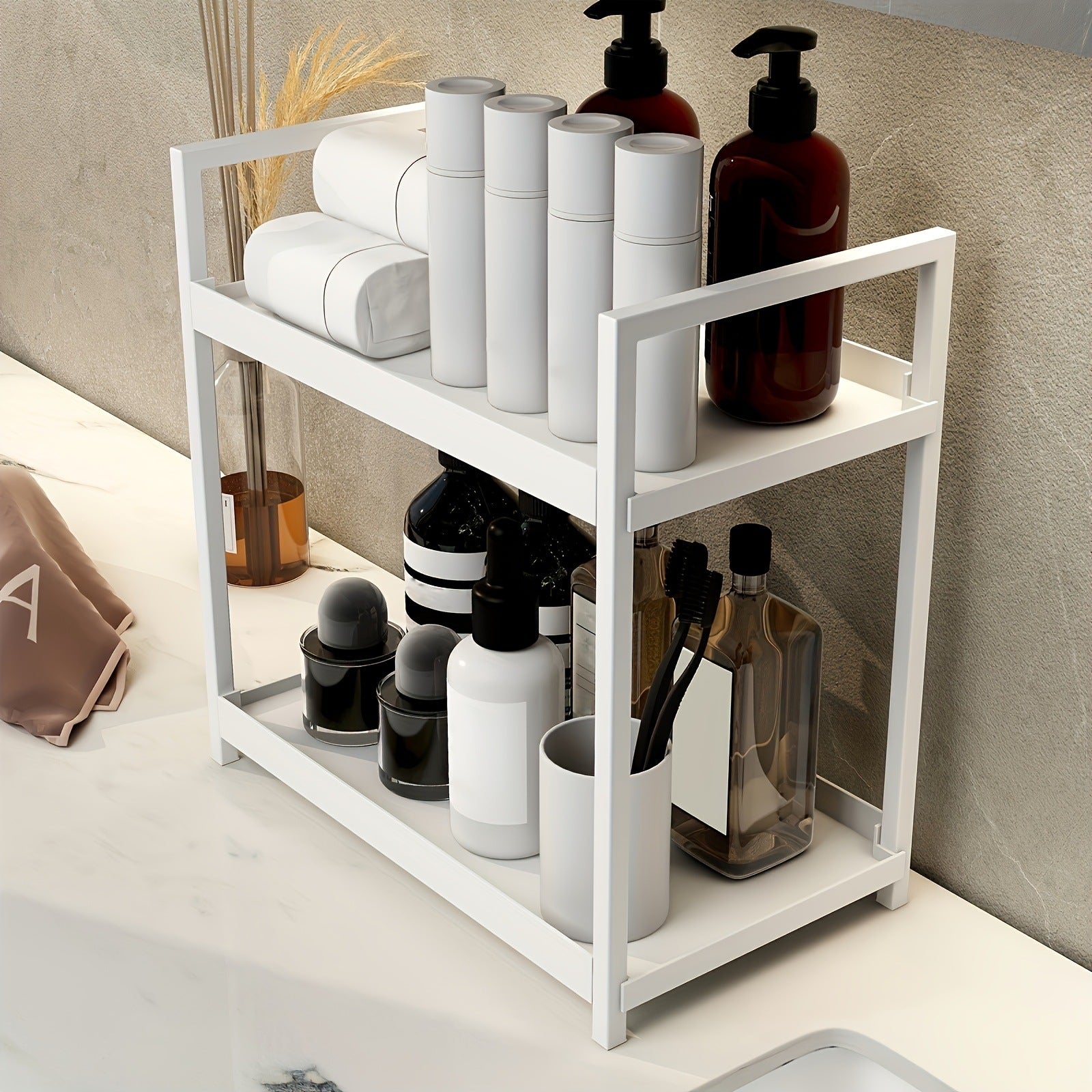 Integrated Dresser Cosmetic Finishing Bathroom Rack null