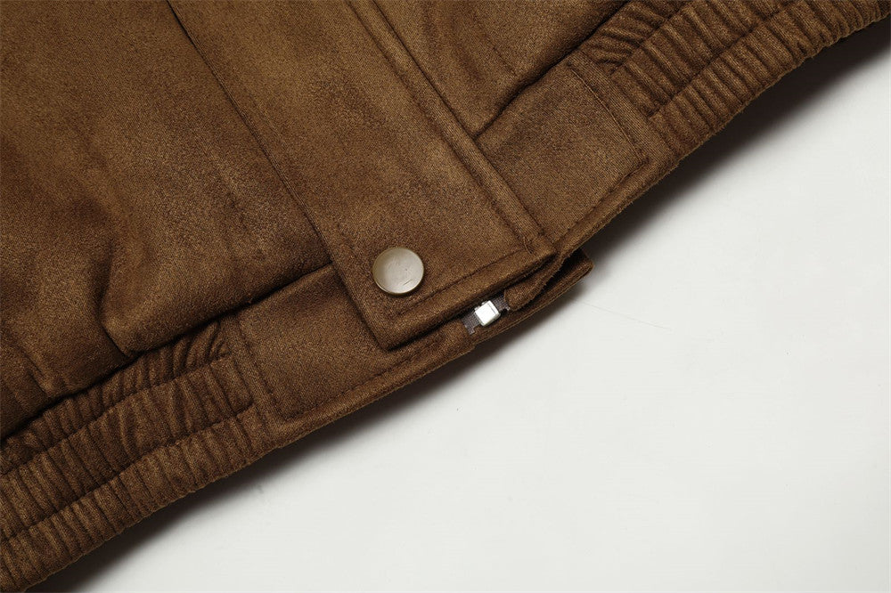 Winter Thick Cotton Letter Baseball Cotton Jacket