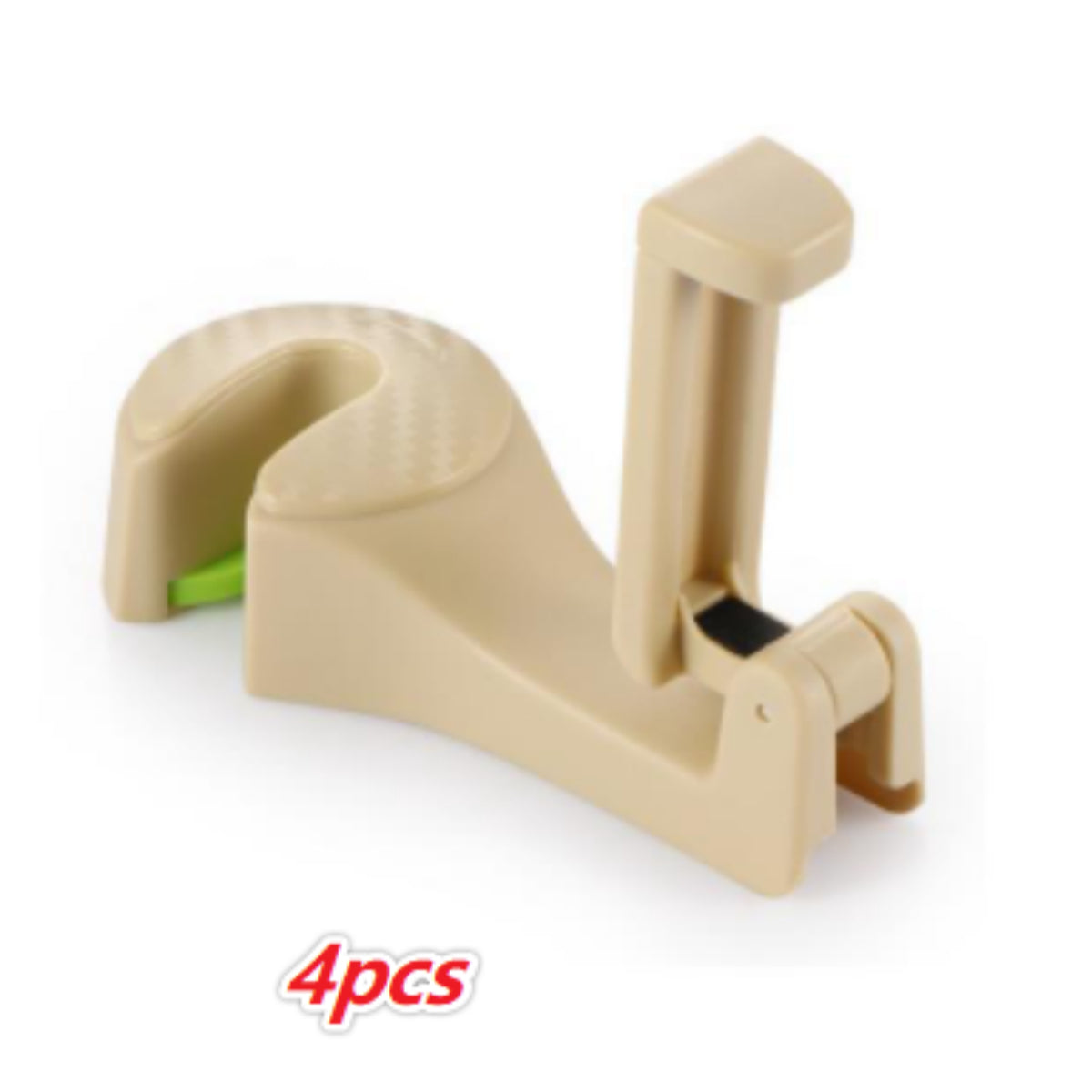 Car Headrest Hook with Phone Holder Seat Back Hanger for Bag Handbag Purse Grocery Cloth