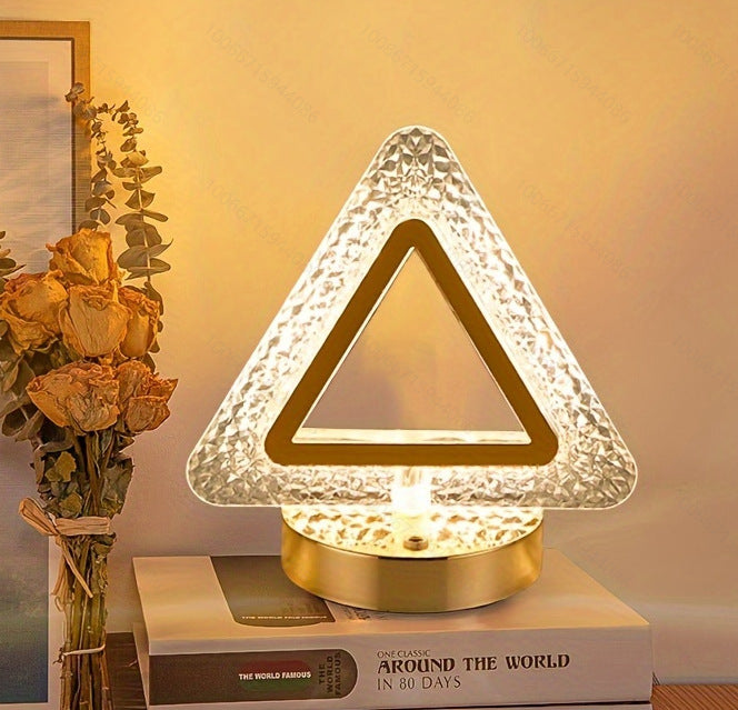 Star Moon Charging Touch Touch Small Night-light Table Lamp