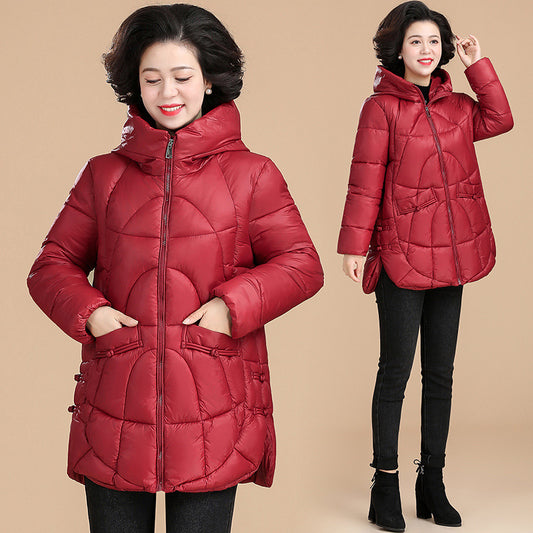 Mother's Winter Western Style Down Padded Jacket