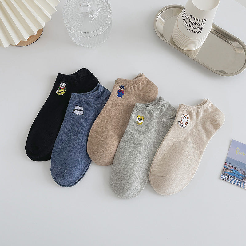 Men's Deodorant Socks Pure Cotton null