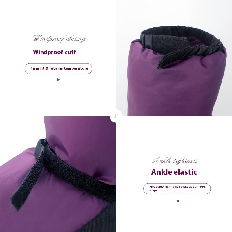 Winter Warm Ballet Shoes Female Practice Shoes