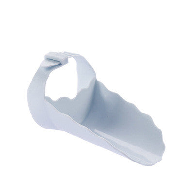 Household Faucet Lengthened Hand Washing Device Guide Gutter Tap Water Extension Extender Children's Hand Washing Aid null