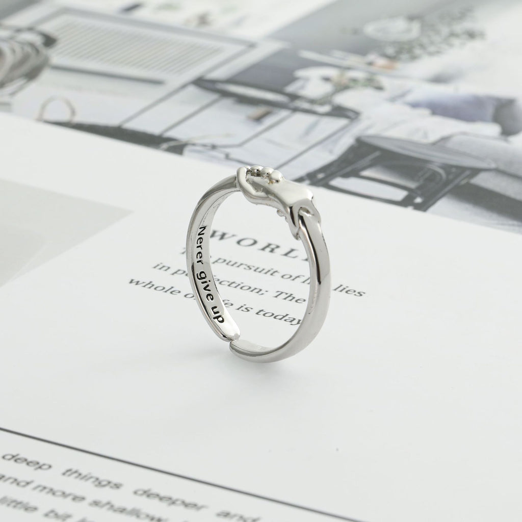 New Hug Ring With Hands Love