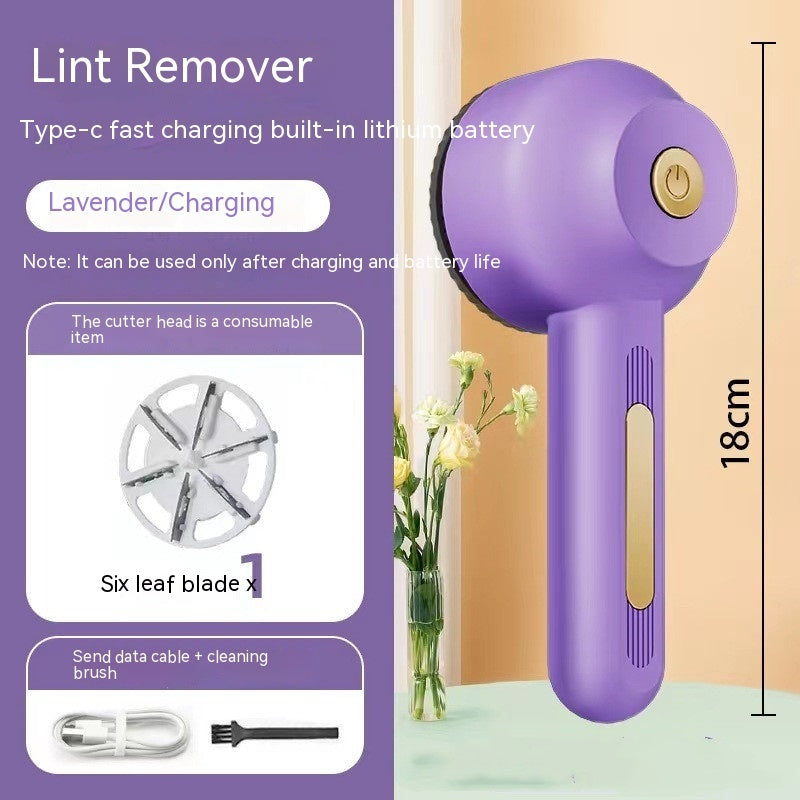 Household Fashion Portable Two-in-One Rechargeable Hair Ball Trimmer