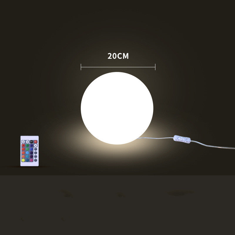 Moon Charging Net Red Bedroom Ball Bedside Lamp