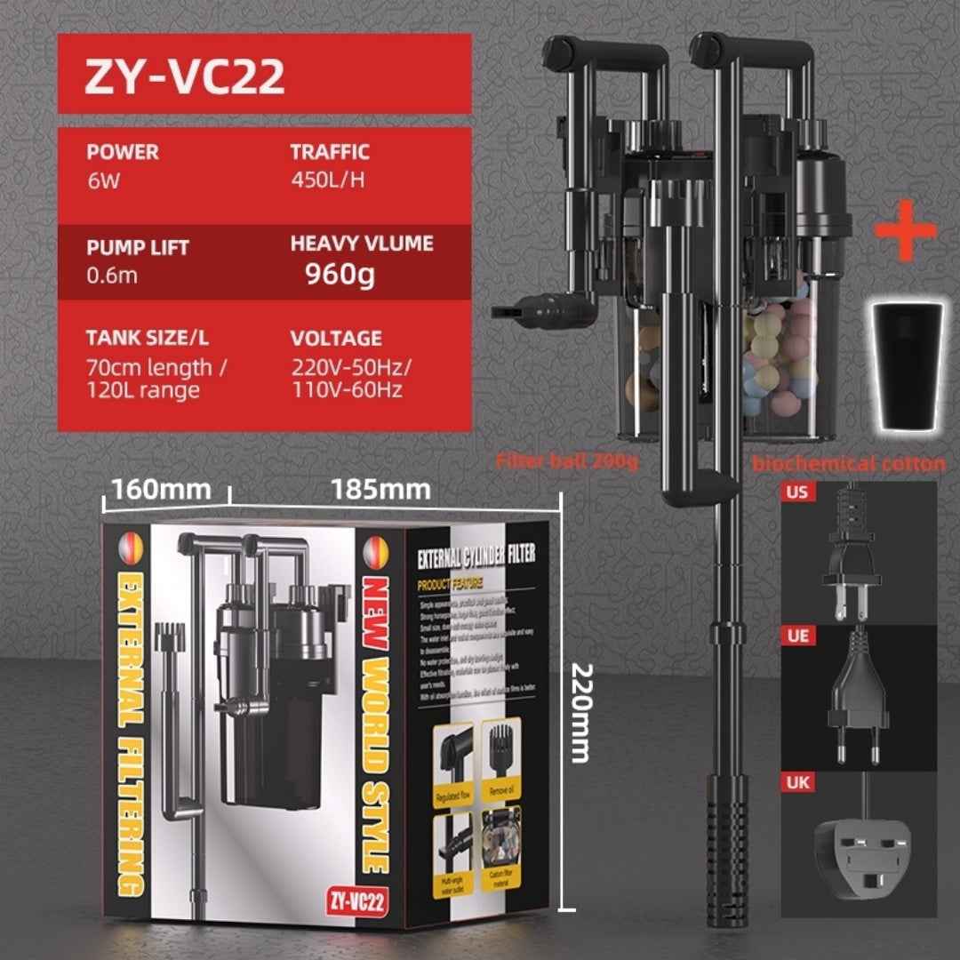 Fish Tank Filter - External Wall Hanging - Amanluxe