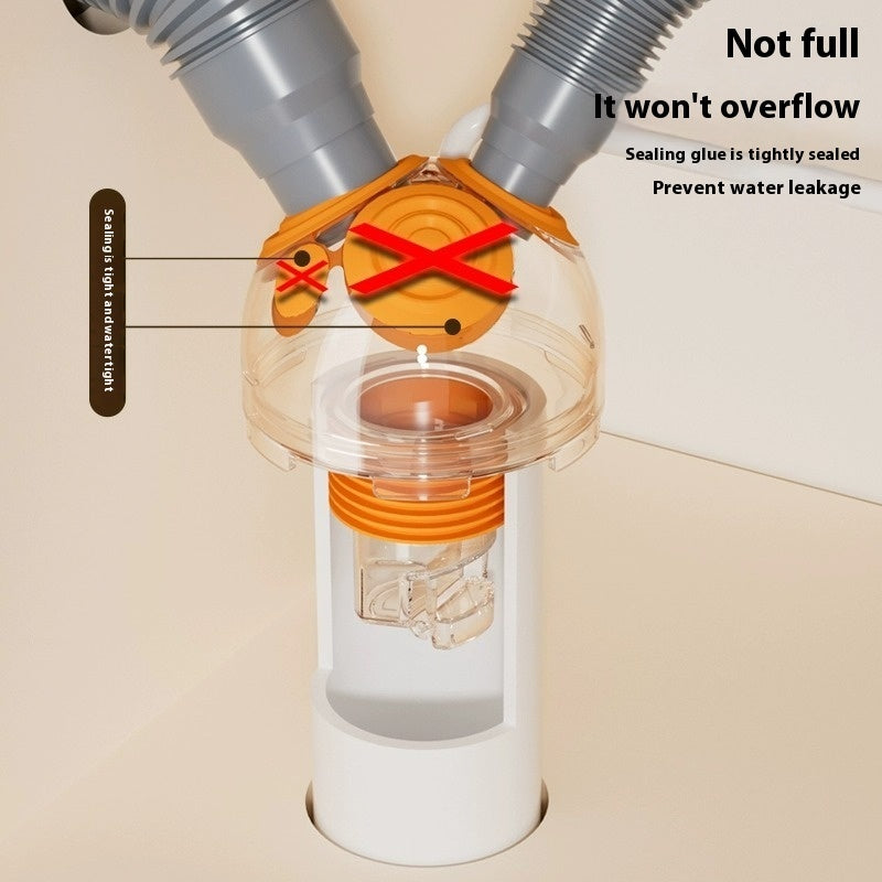 Kitchen Downcomer Three-way Deodorant Sealing Plug Deodorant-proof Artifact