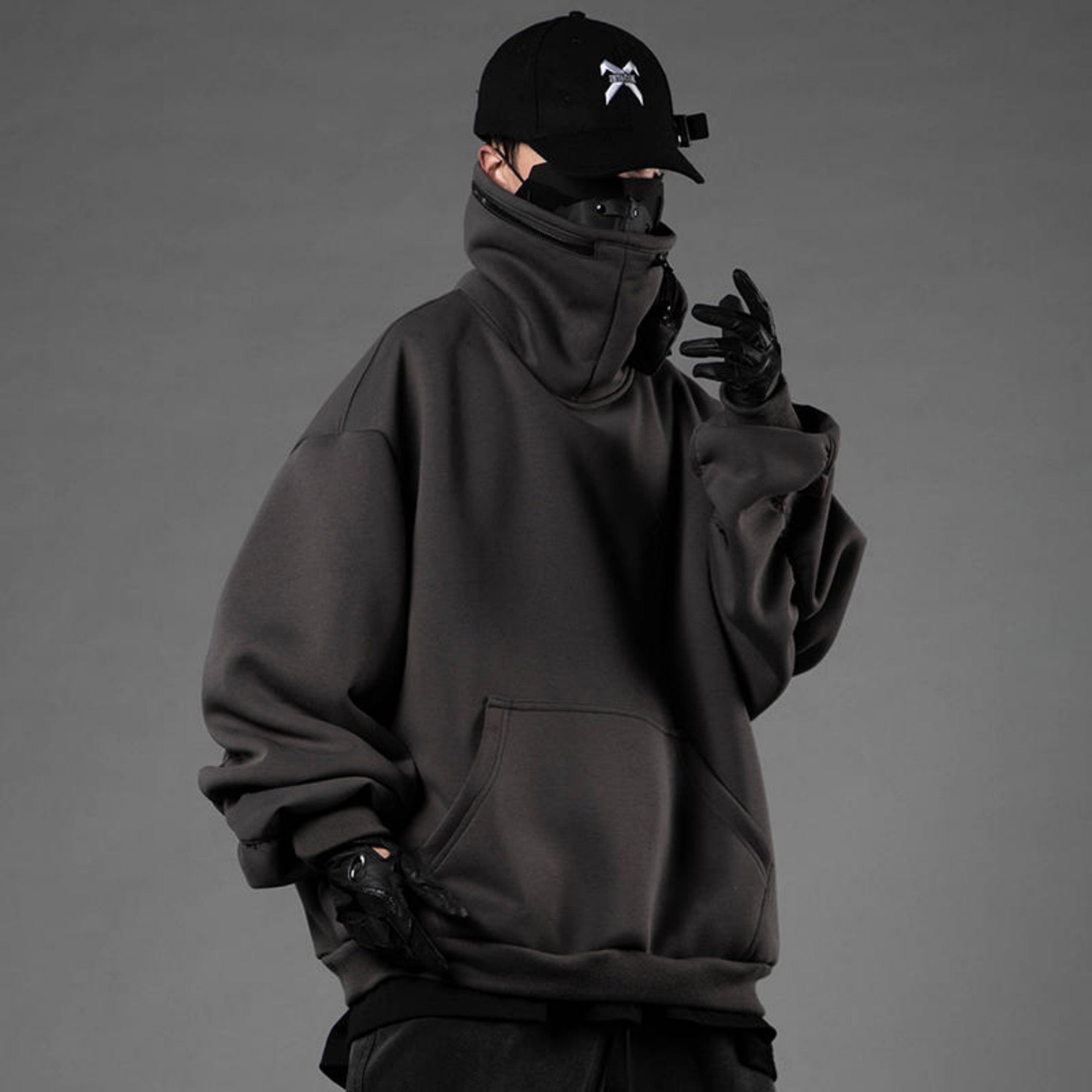 Men's Loose Fitting Casual Long Sleeved Top null