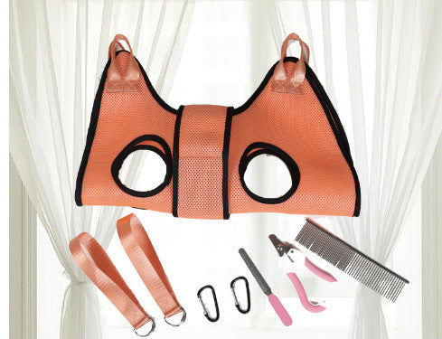 New Pet Cat Grooming Hammock Helper Cat Dog Hammock Dogs Repairing Nails In Beauty Hammock Restraint Bag Pet Accessories