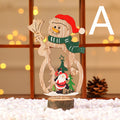 Christmas Day Wooden Bar Decoration Decorations