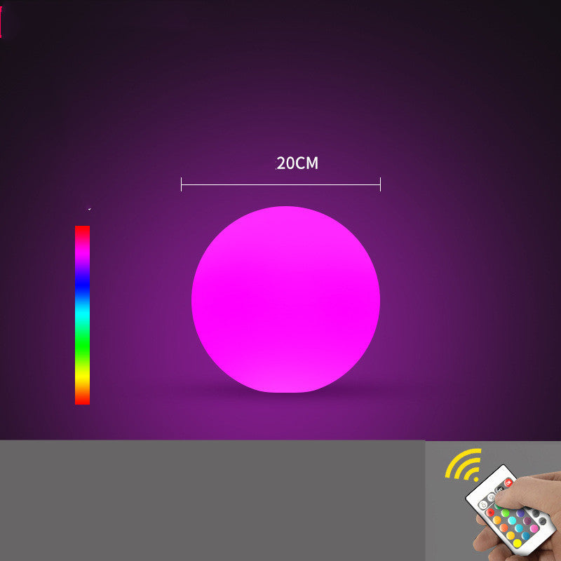 Moon Charging Net Red Bedroom Ball Bedside Lamp