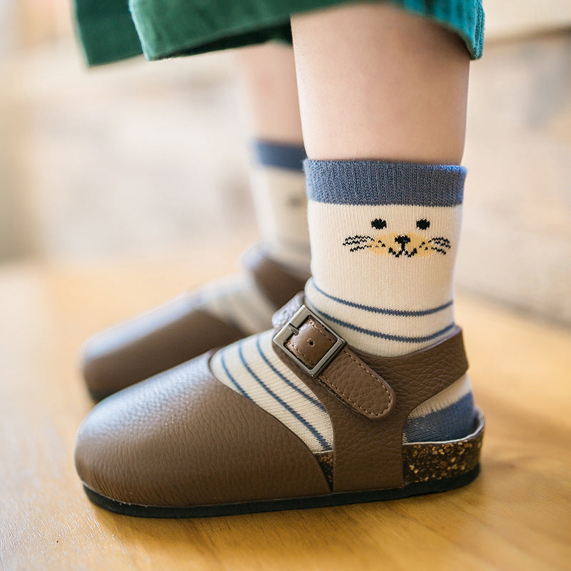 Three-dimensional cartoon baby socks