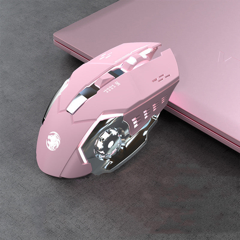 Wireless Bluetooth Mouse Rechargeable Silent Silent  Cute Notebook Mouse