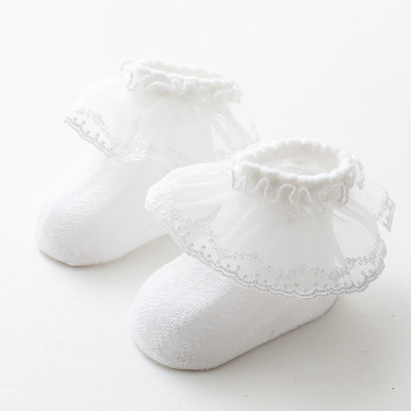 Korean Lace Baby Baby Lace Socks
