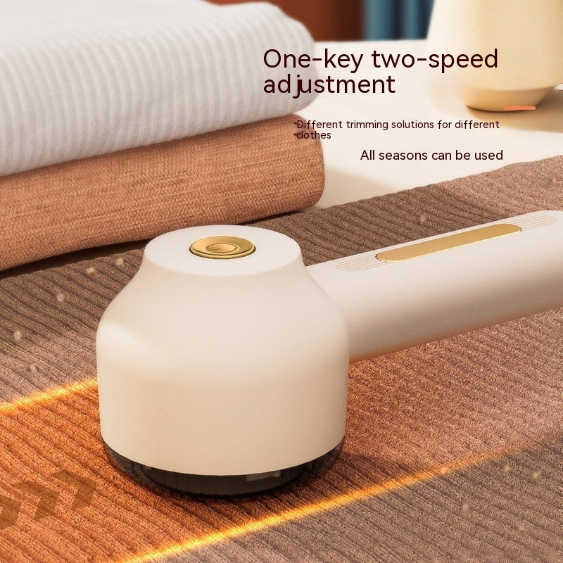 Household Fashion Portable Two-in-One Rechargeable Hair Ball Trimmer