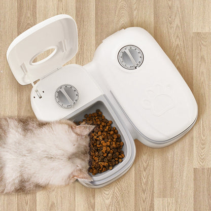 Automatic Pet Feeder - Gravity Food Water Dispenser - Amanluxe