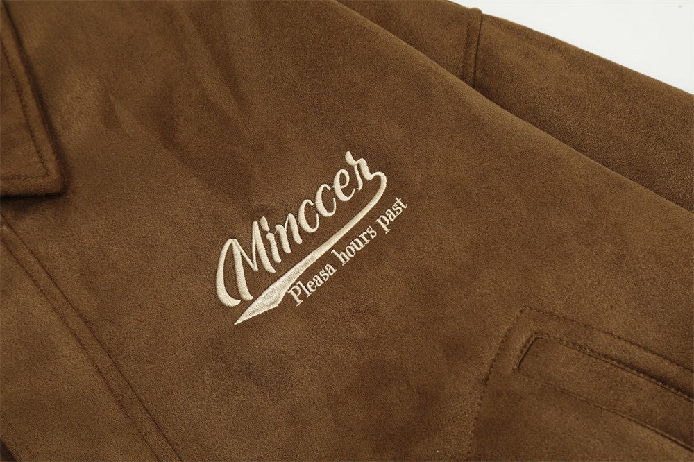 Winter Thick Cotton Letter Baseball Cotton Jacket