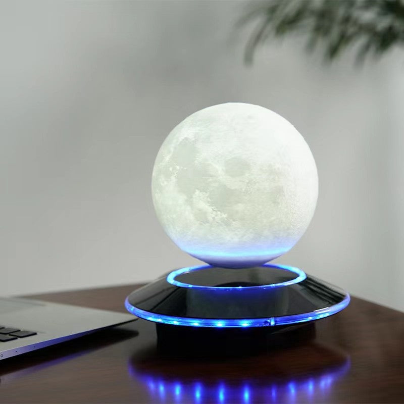 Magnetic Levitation Moon Atmosphere Bedroom Sleep Magnetic Levitation Table Lamp