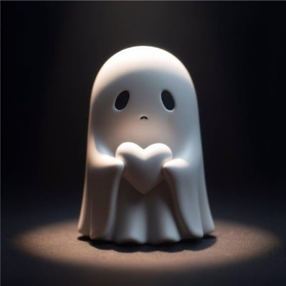 Multi-Functional Ghost Statues Cute Ghosts Small Horror Ghosts Halloween Home Decorations Coffee Table Centerpieces Shelf Decorations