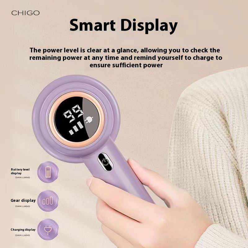 Fur Ball Trimmer Household Multifunctional Digital Display Hair Ball Trimmer