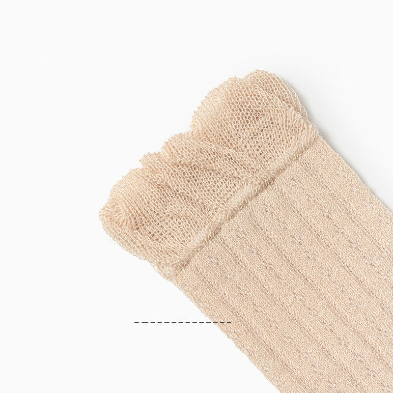Baby Over Knee Socks Baby Long Tube Thin Proof