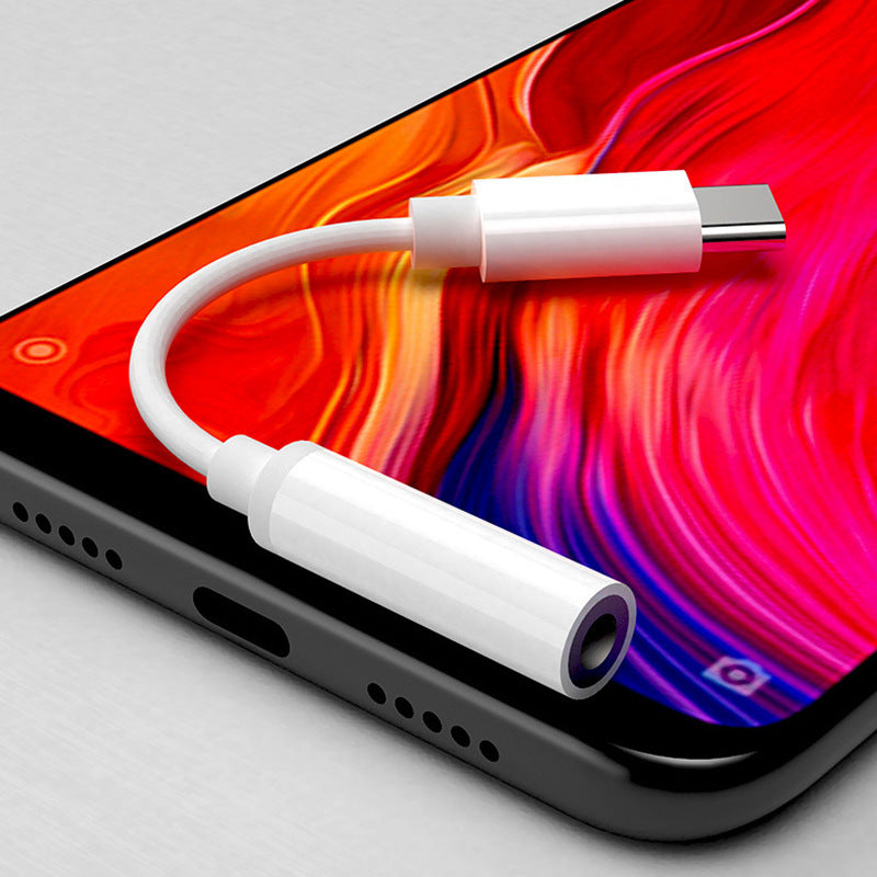 Suitable For Huawei Xiaomi HTC Live Call Headset Adapter Cable Type-c To 3.5mm Digital Audio Adapter