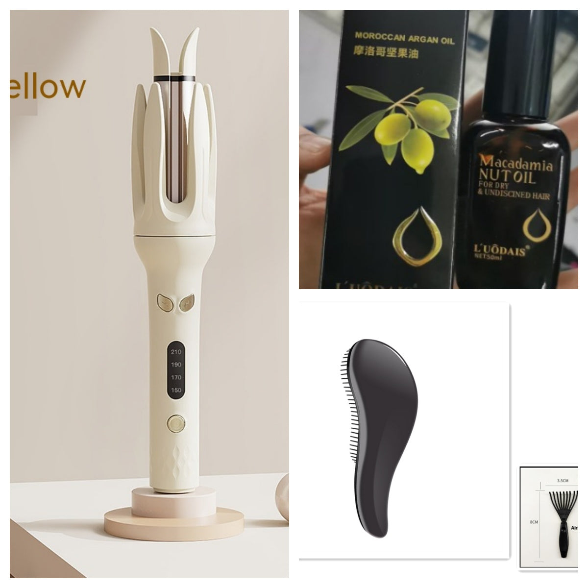 Full-automatic Hair Curler Non-hurt Hair Lazy Egg Roll Large Wave Electric