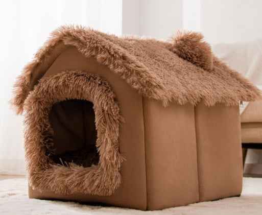 Foldable Dog House - Winter Villa Bed - Amanluxe