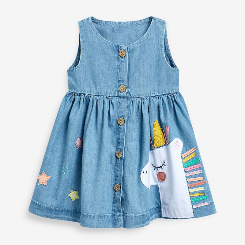 Girls' Dresses, Baby Skirts, Children's Denim Skirts