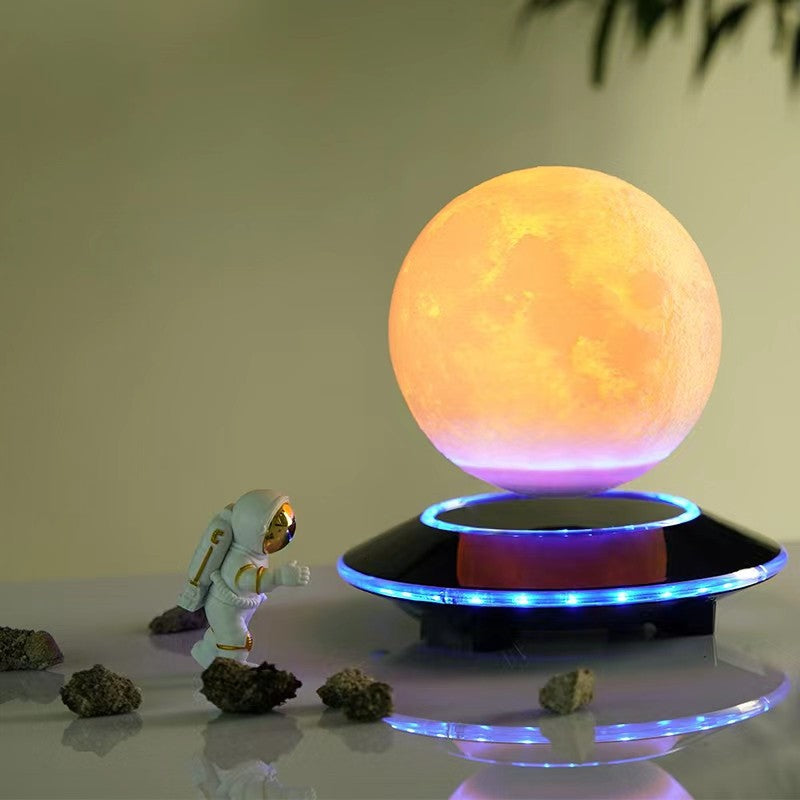 Magnetic Levitation Moon Atmosphere Bedroom Sleep Magnetic Levitation Table Lamp