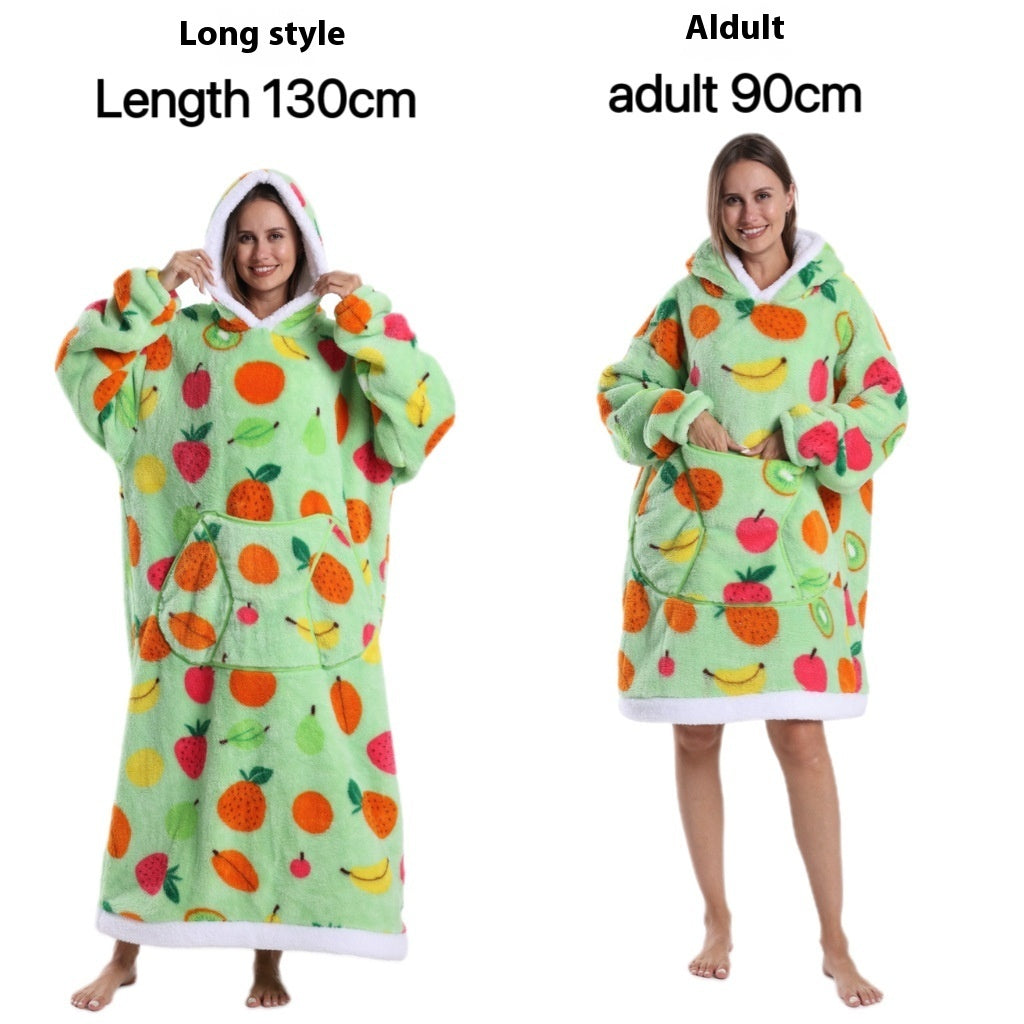 Cold-proof Clothes Pajamas Lazy TV Blanket