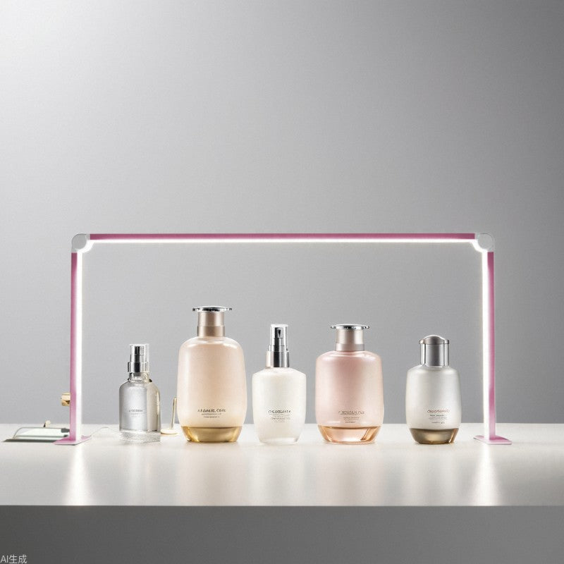 Nail Lighting Table Foldable Desktop Half Moon Lamp