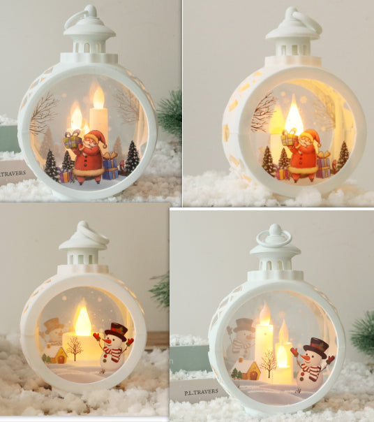 Christmas Decorations LED Lights Window Decorative Ornament