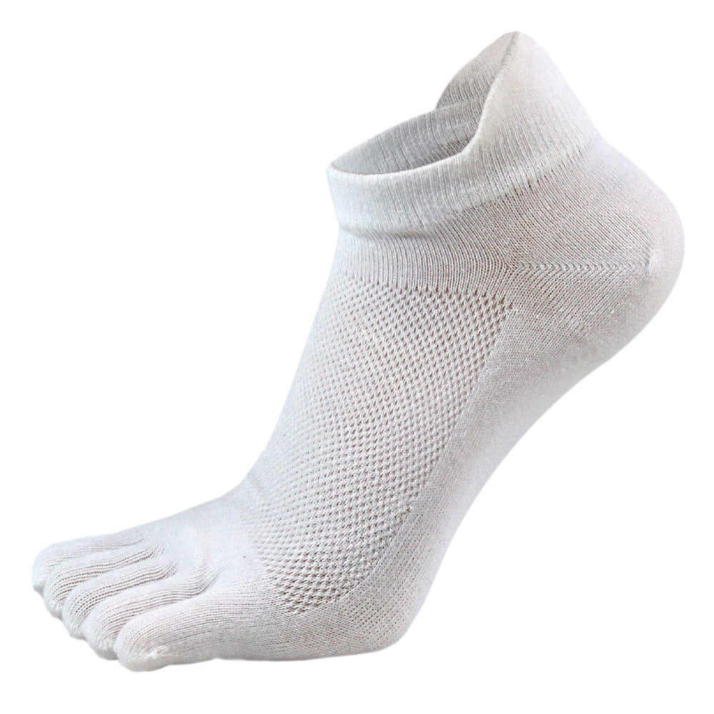 Men's Heel Short Tube Mesh Socks Split Toe Socks