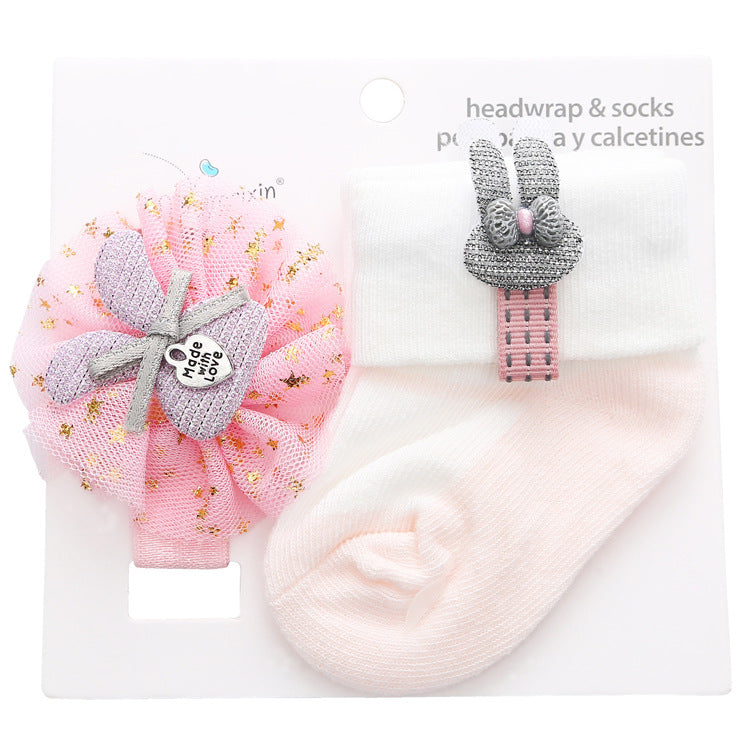 New Bow Princess Cotton Baby Socks