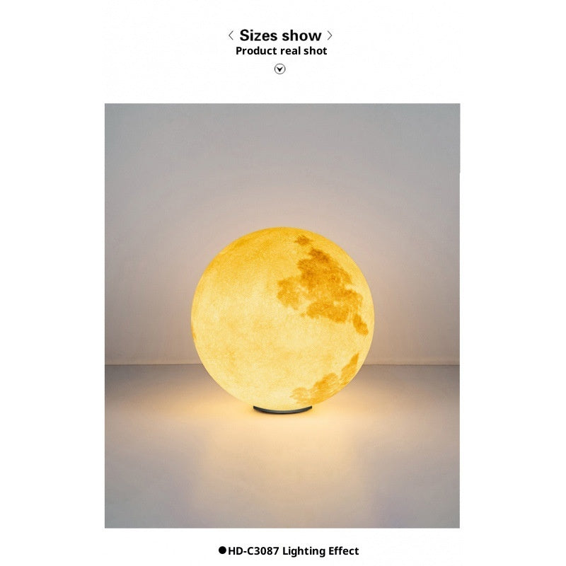 Pillar Lamp Outdoor Wall Moon Light Power-on Door